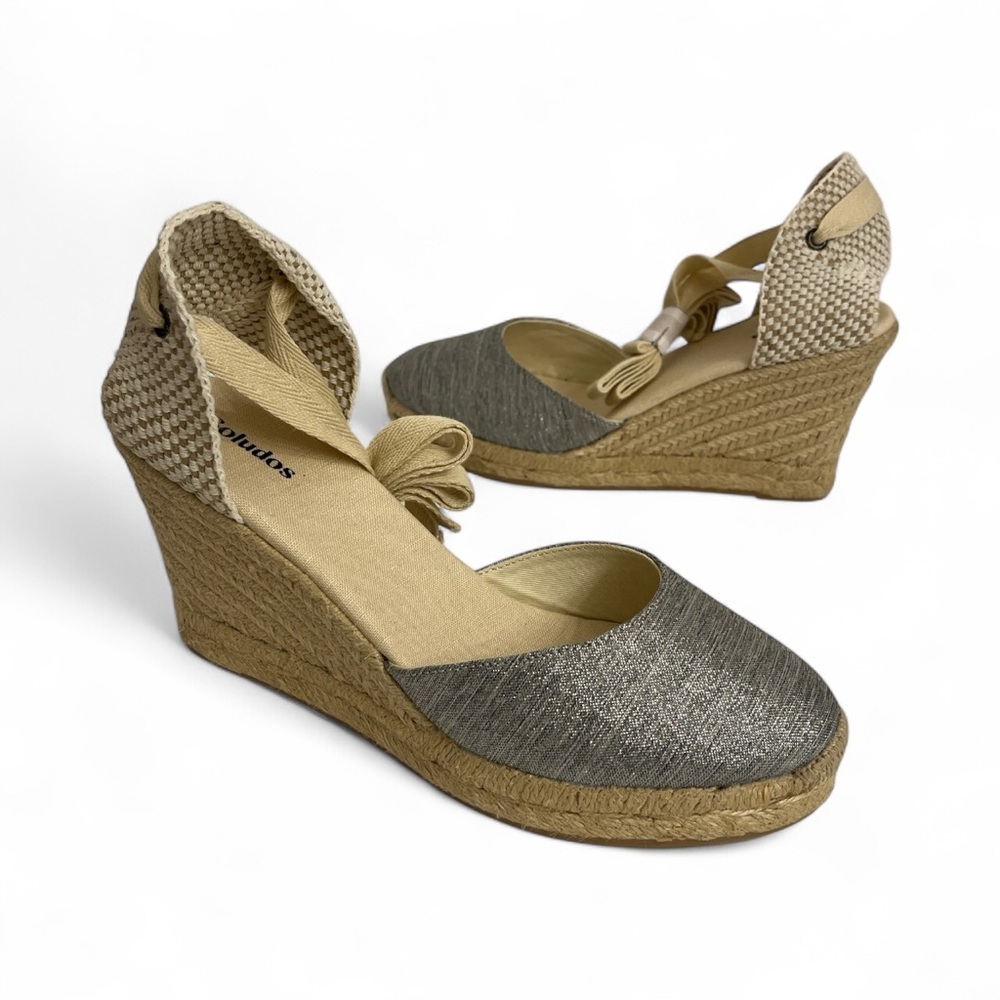 Soludos Lace Up Wedge Espadrille